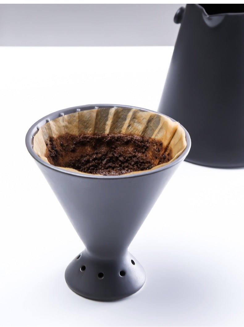 Ceramic Pour Over Coffee Dripper Set — everdreamcraft