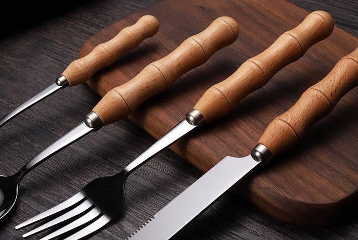 Four-Piece Stainless Steel Cutlery Set