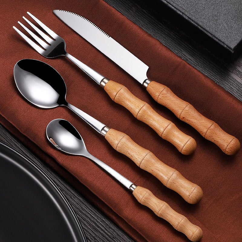 Four-Piece Stainless Steel Cutlery Set