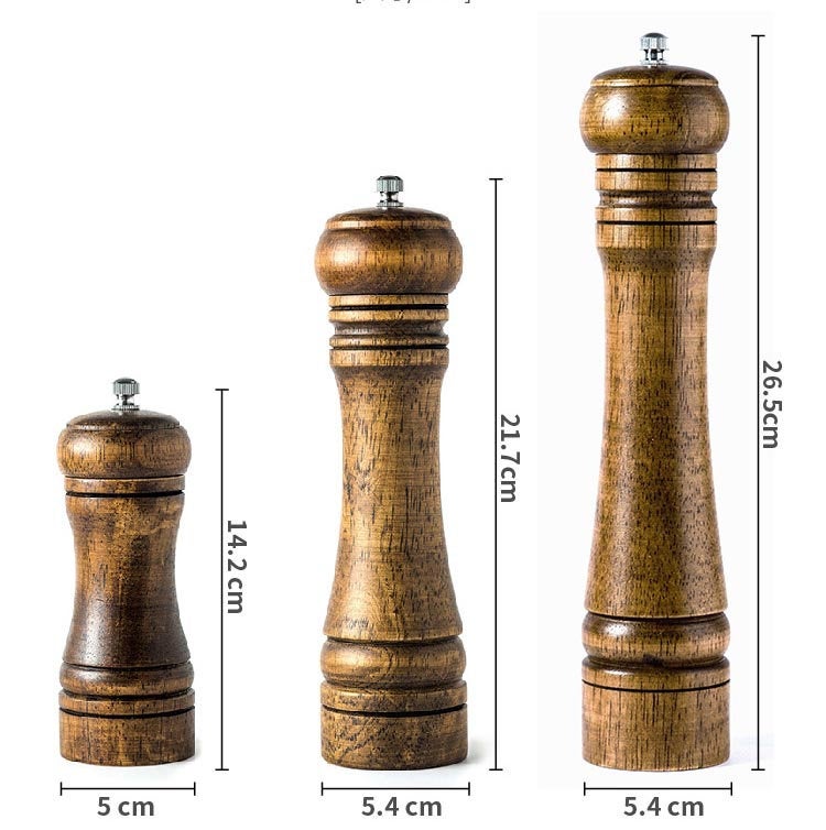 The Classic Wooden Pepper Mill
