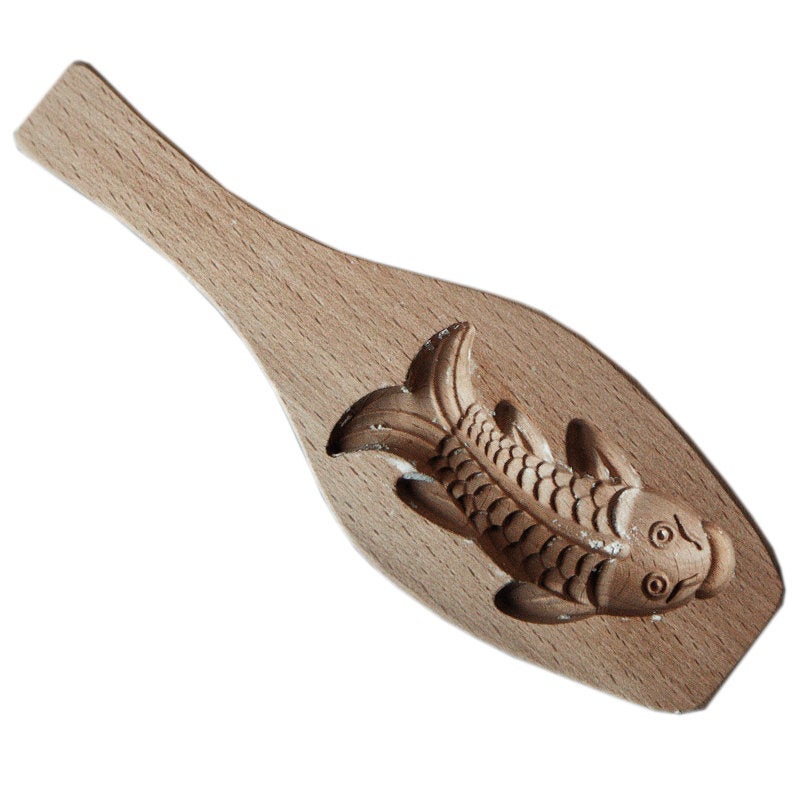 Wooden Paddle Custom Cookie Mold