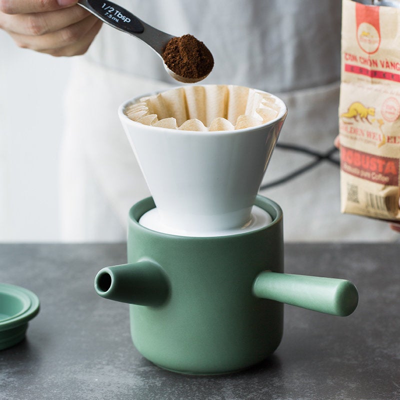 Don Pablo Ceramic Pour Over Coffee Maker Set